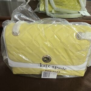 Kate Spade Lemon Quilted Shoulder Bag